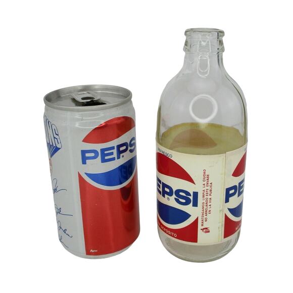 Vintage Pepsi-Cola Red Mexico Rare & Jackson Tour Michael Jackson, Tito Jackson+ - Picture 4 of 7